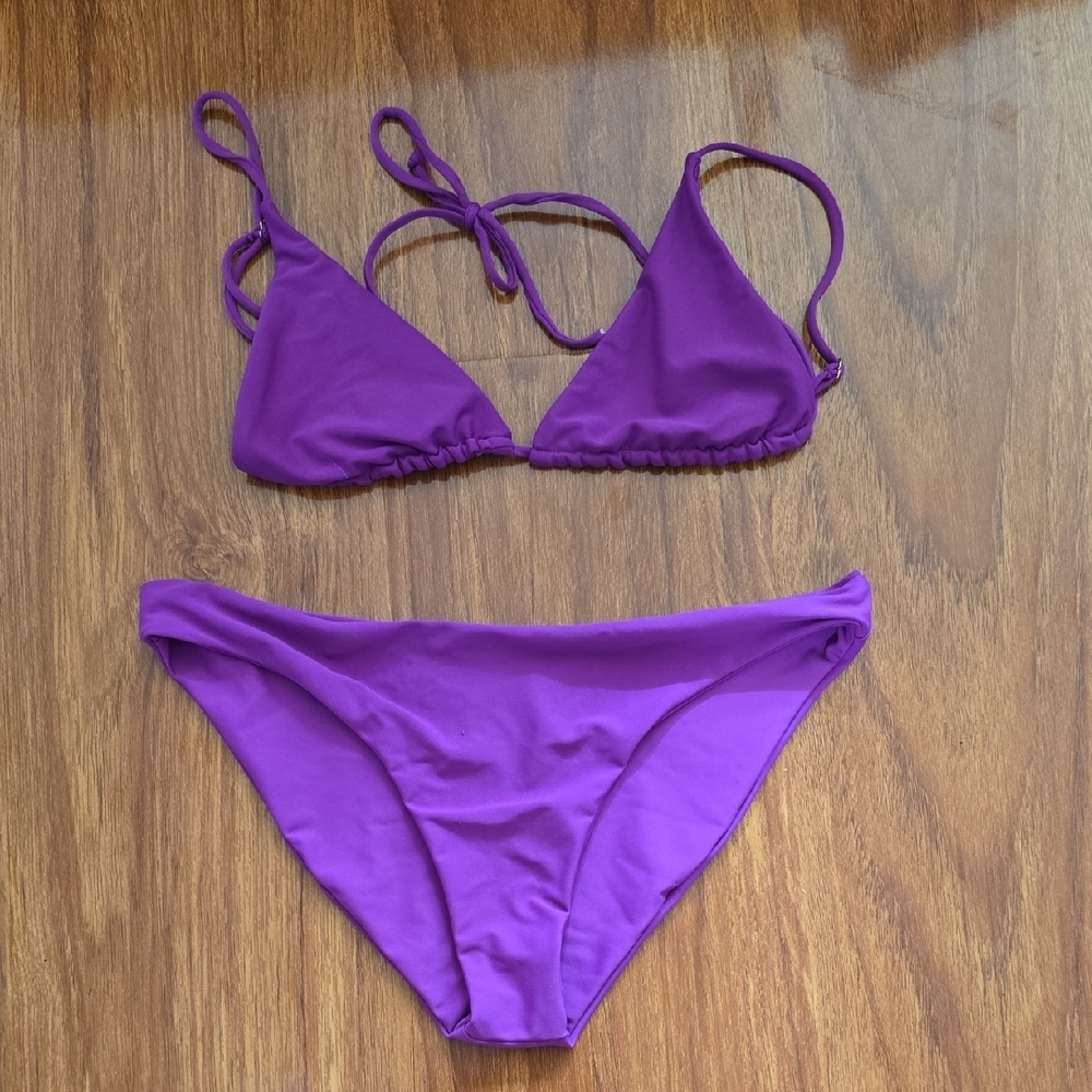 Skatie Fuchsia Bikini Set